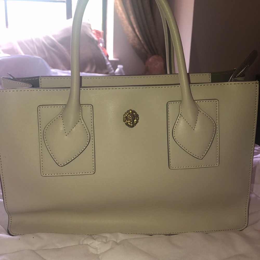 Anne Klein Creme purse